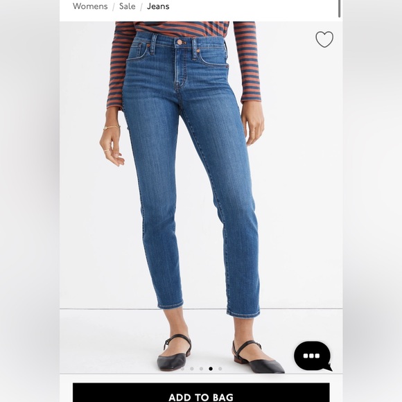 Madewell Mid-Rise Stovepipe Jeans - Picture 10 of 11